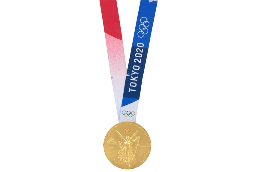 2020東京奧運金牌正面