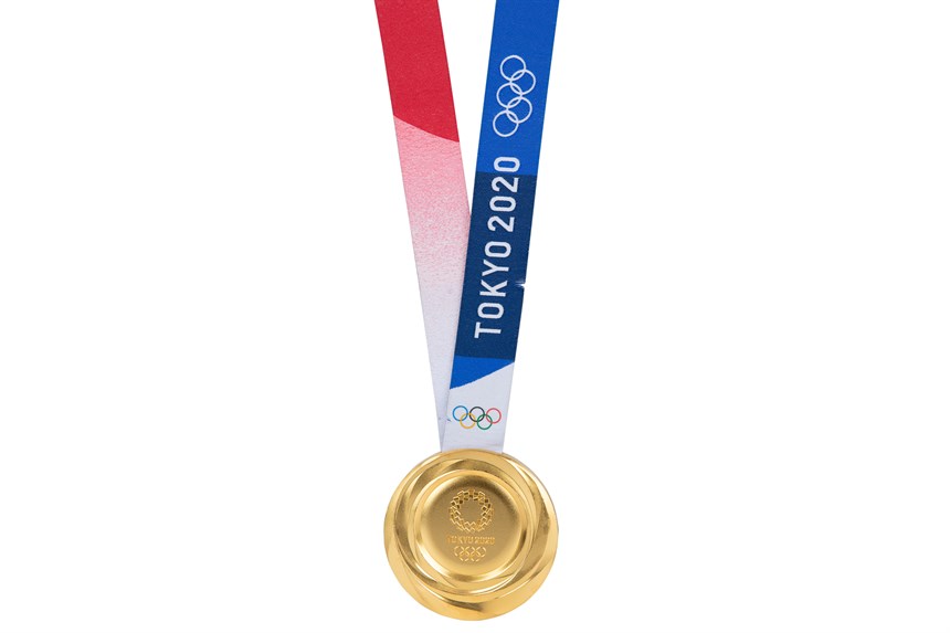 2020東京奧運金牌反面