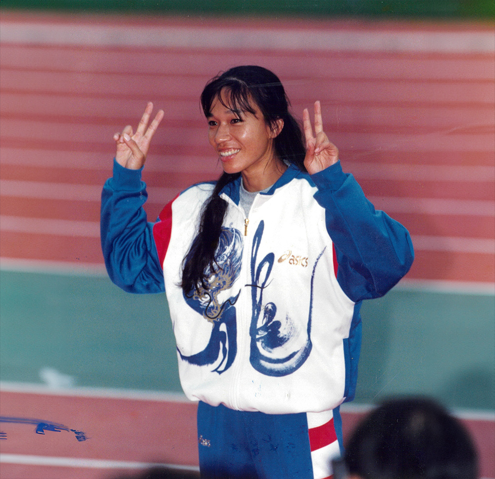 1998日本福岡亞錦賽馬君萍參與女子七項運動奪得銅牌。