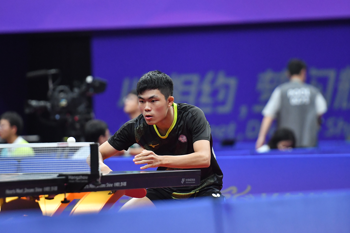 我國桌球新星陳柏諺勇奪男子XD17-20級金牌。