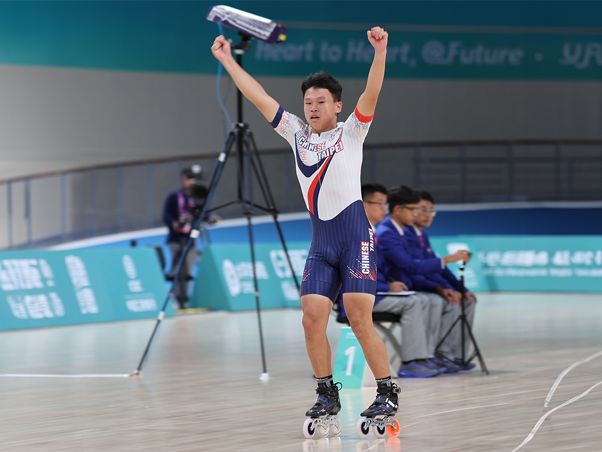2022年杭州亞運會，王宥鈞男子速度過樁勇奪金牌。