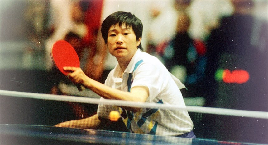 我國桌球女將陳靜獲得女子單打銀牌。 