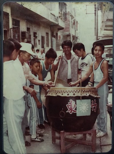 林禮楙1983年竹東武館開幕兄弟祝賀之合照(二)