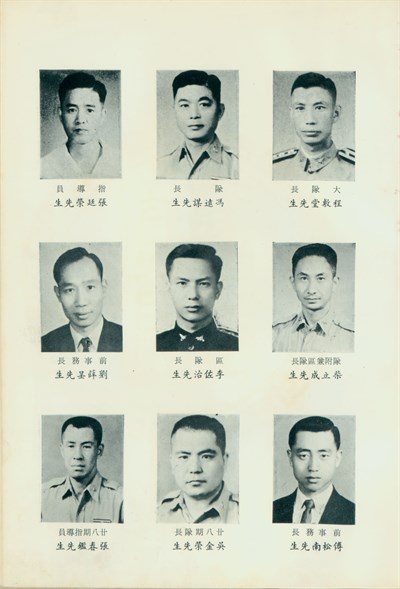 傅松南1962年中央警官學校正科29期同學錄