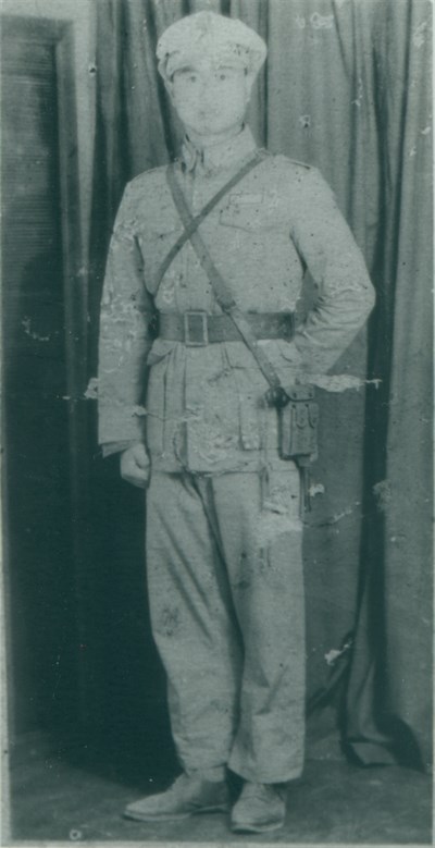 傅松南1951年憲兵學校戰技班學生照片