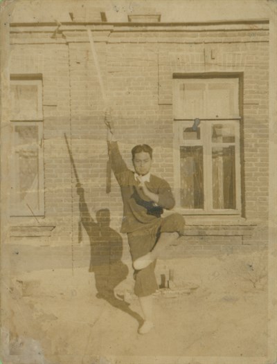 傅嘉賓1936年於哈爾濱武照