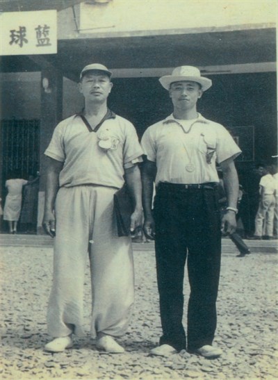 傅松南及韓慶堂宗師合照