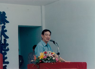 左營運動訓練中心主任陳遠龍1990年照片