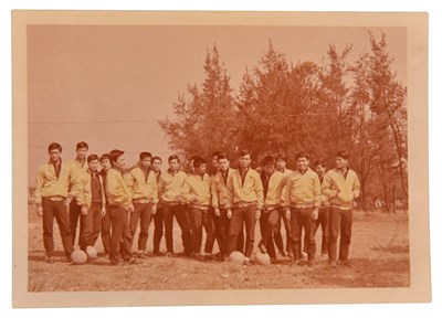 陳光雄1978年與臺南市區運代表隊合照