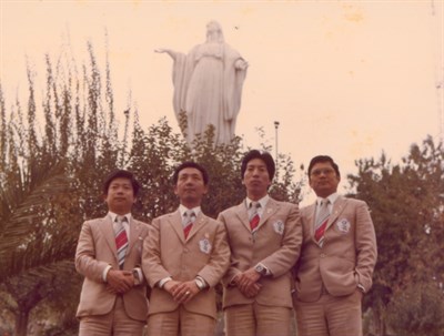 杜台興「1978智利國際邀請賽」合照