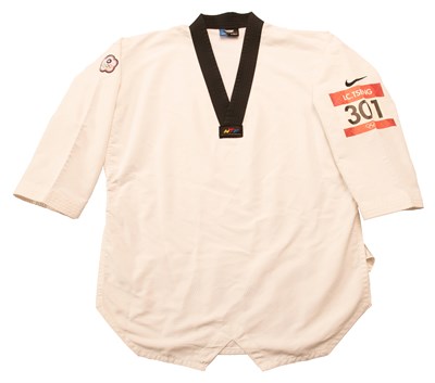 曾櫟騁「2012第30屆倫敦奧林匹克運動會」跆拳道服
