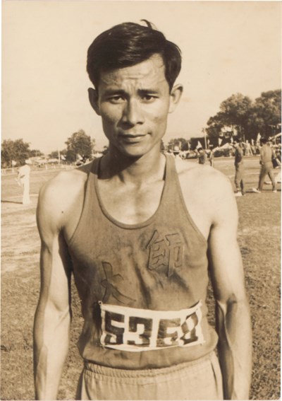 雷寅雄「1966臺灣省第15屆中等以上學校運動會」英姿照片